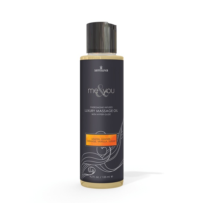 Me & You Pheromone Infused Luxury Massage Oil, , large