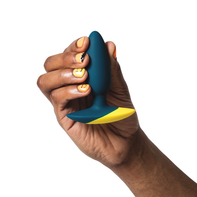 Romp Bass Rechargeable Silicone Anal Plug, , large