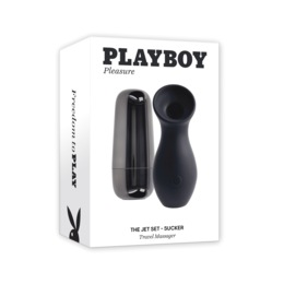 Jet Set Sucker Rechargeable Silicone Stimulator, , large