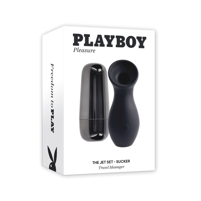 Jet Set Sucker Rechargeable Silicone Stimulator, , large