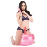 Lux Fetish Inflatable Sex Chair With Vibrating Dildo And Remote Control—Pink, , large