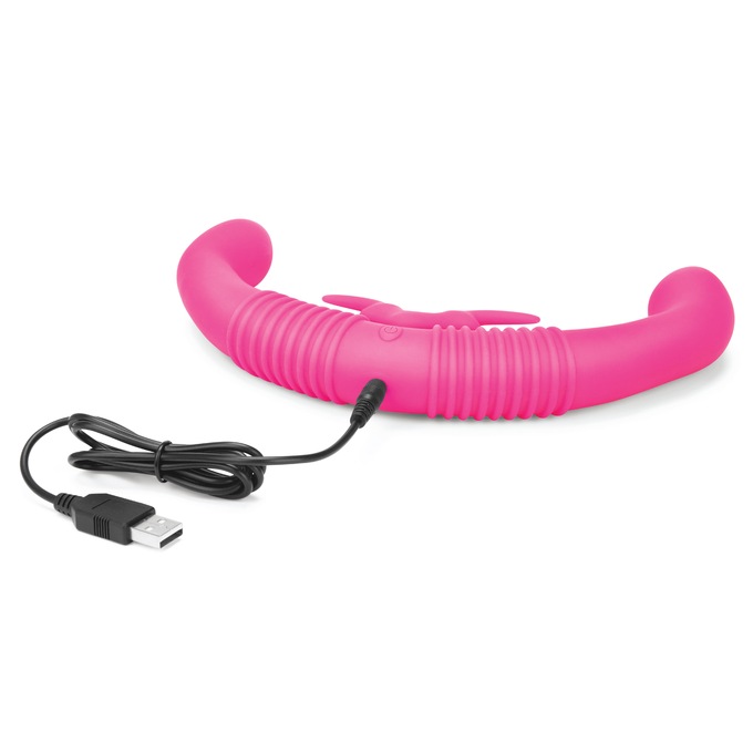 Together Toy Silicone Rechargeable Echo Function Vibrator for Couples, , large