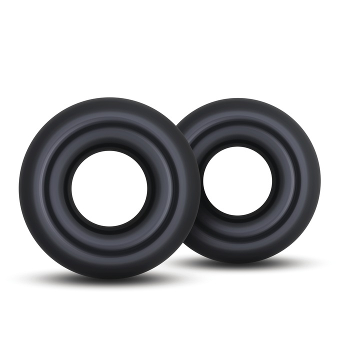 2-pack Stay Hard Donut Rings Oversized, , large
