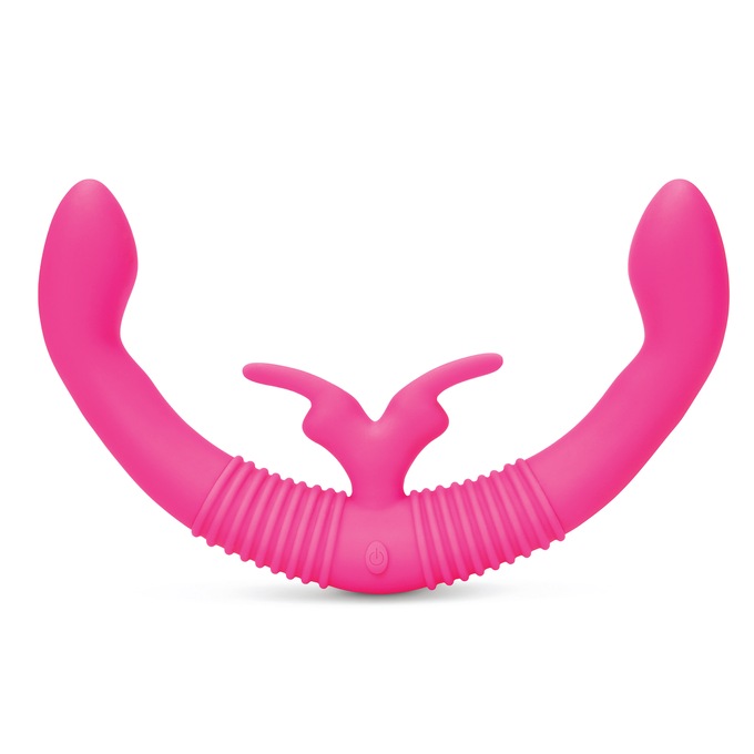 Together Toy Silicone Rechargeable Echo Function Vibrator for Couples, , large