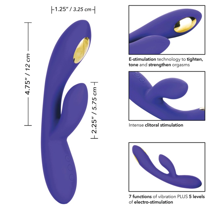 Impulse Intimate E-Stimulator Dual Wand By Calexotics, , large