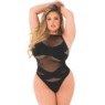 Plus-Size X Rated Seamless Bodysuit By Rene Rofe, , large