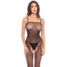 Sparkle Fishnet Crotchless Bodystocking by Rene Rofe, , large