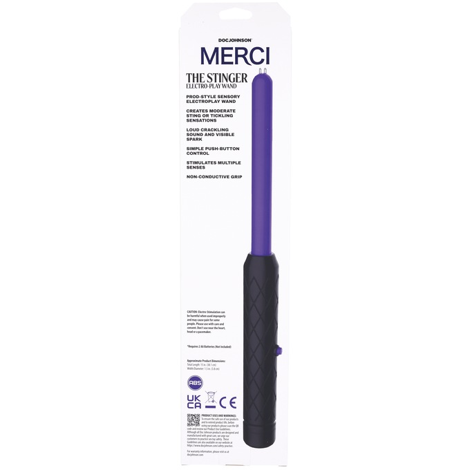 Doc Johnson Merci The Stinger Electroplay Wand, , large