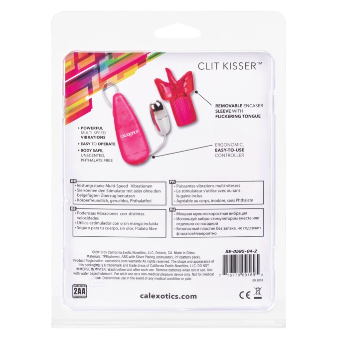 Kisser Clamshell Vibrator, , large