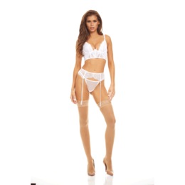 2-Piece Short Corset Set By Rene Rofe, , large