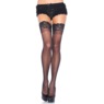 Plus-Size Stay Up Lace Thigh Highs By Leg Avenue, , large