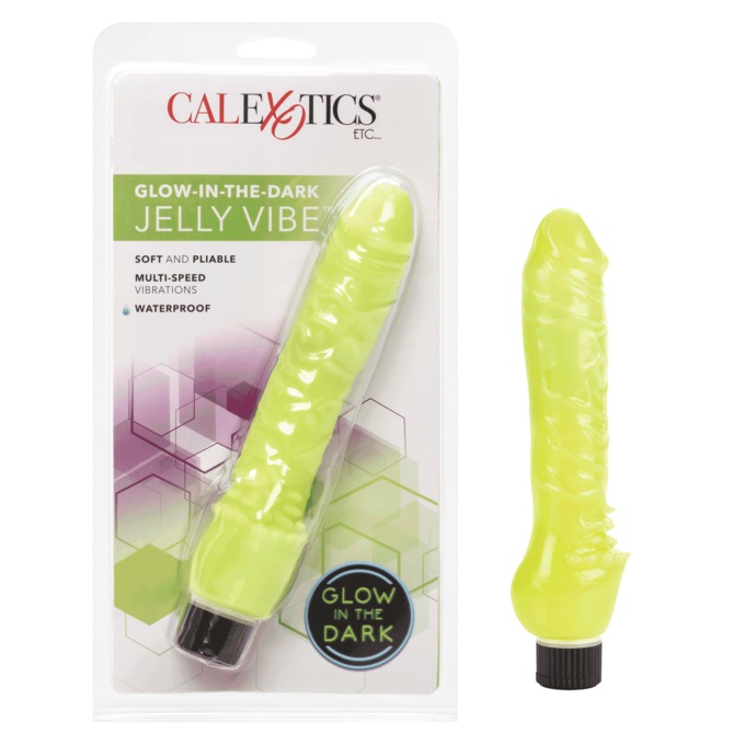 Glow-in-the-Dark Jelly Vibe, , large