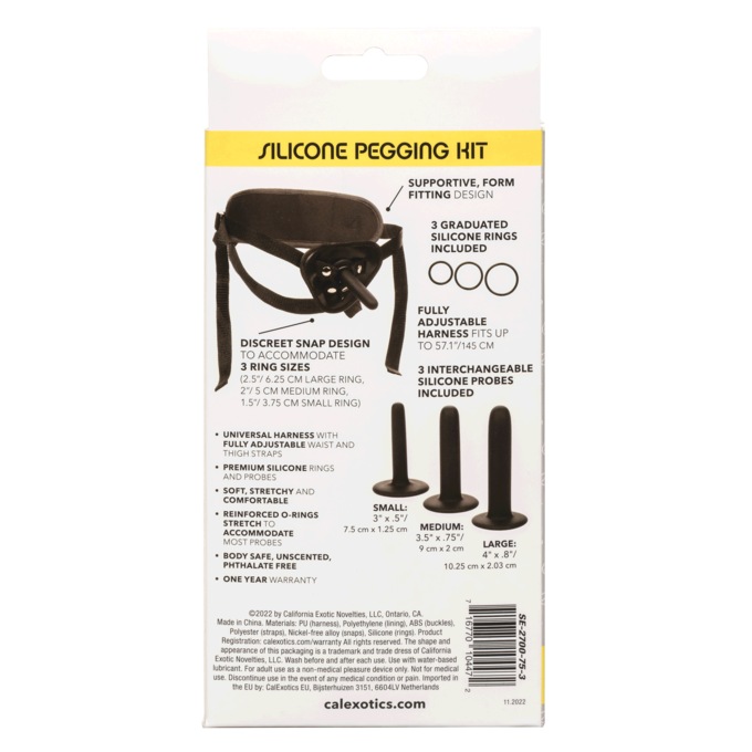 Boundless Silicone Pegging Kit By Calexotics, , large
