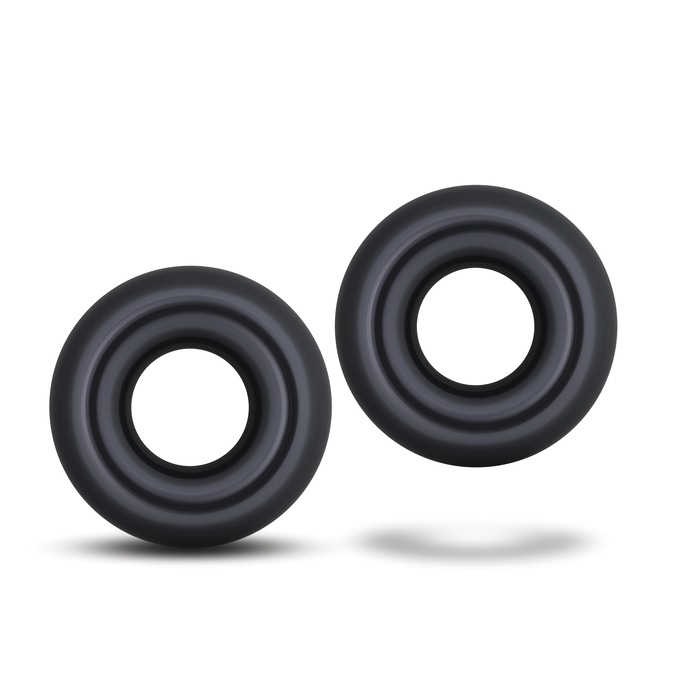 2-pack Stay Hard Donut Rings Oversized, , large