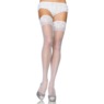 Plus-Size Stay Up Lace Thigh Highs By Leg Avenue, , large