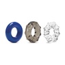 3-pack Stay Hard Triple Stretch Cock Rings, , large