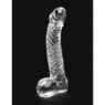 Icicles No. 61 Textured 5" G-Spot Dildo, , large